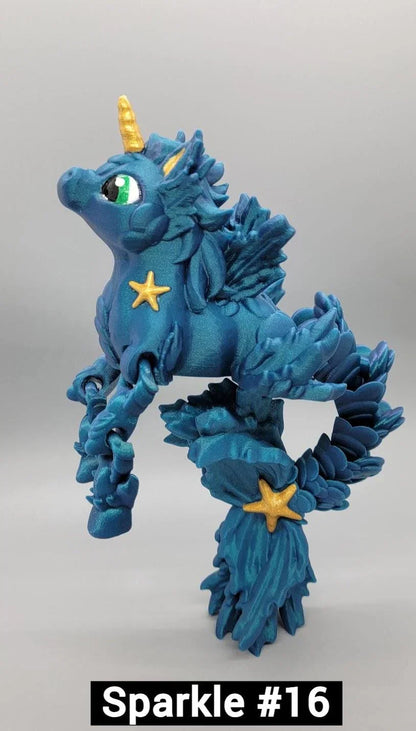 Articulated Sea Horse Toy