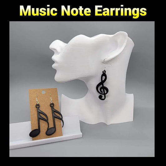 Music Note Earrings