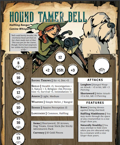 Hound Tamer Bell