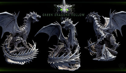 Adult Green Dragon | 2 Poses