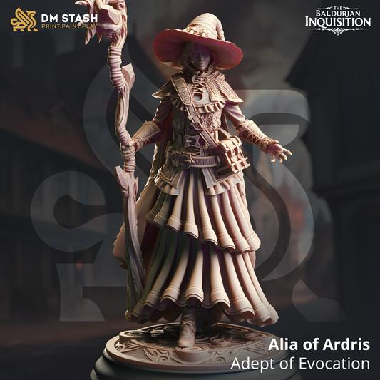 Alia of Ardris - Evocation Adept
