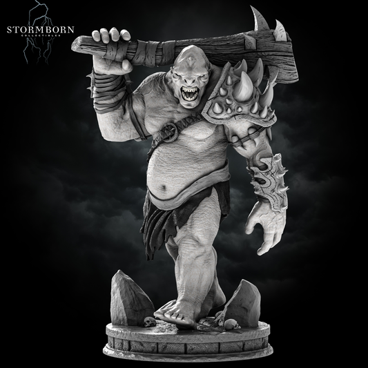 Mountain Troll in 32mm Scale | D&D | Pathfinder | TTTRPG | DnD Miniature