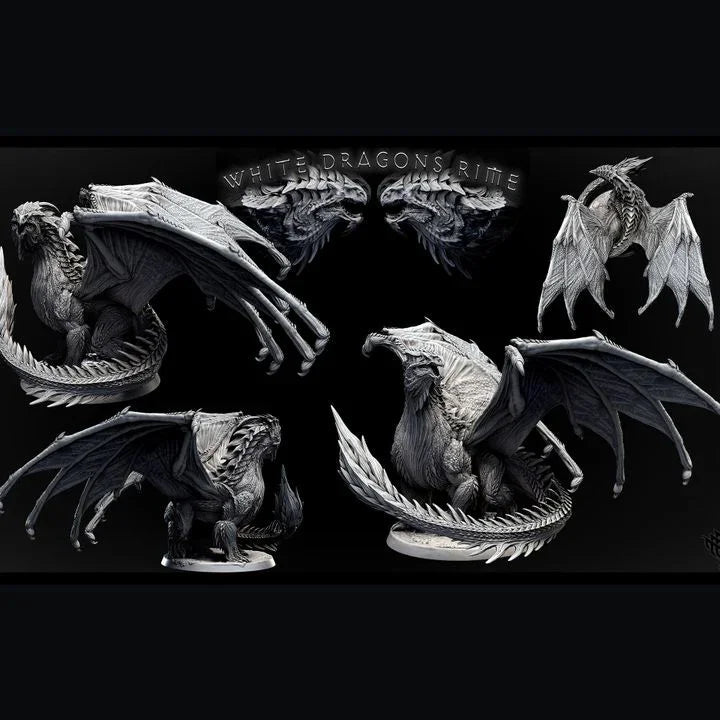 Adult White Dragon