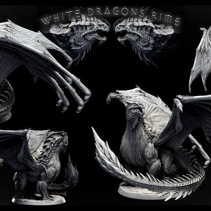 Adult White Dragon
