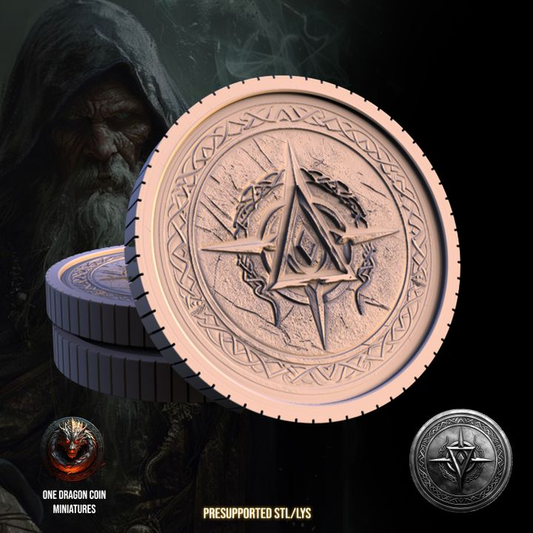 Moneda de mago hecha - Token