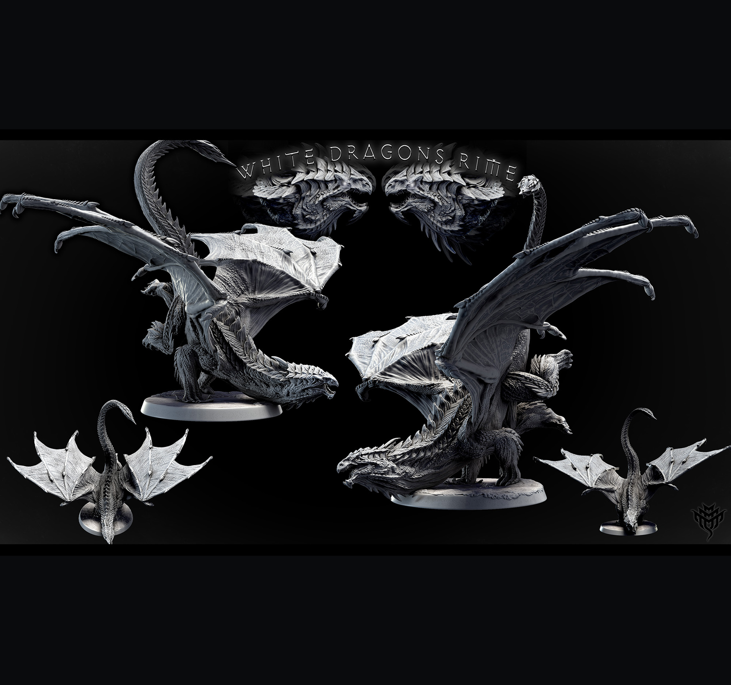Adolescent White Dragon