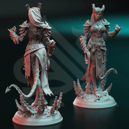 Tiefling Fiend Warlock - Skardi of the Third