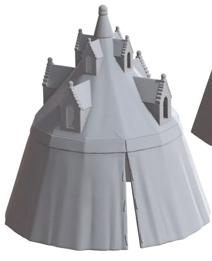 Medieval Large Round Tents – Wargaming Scenery