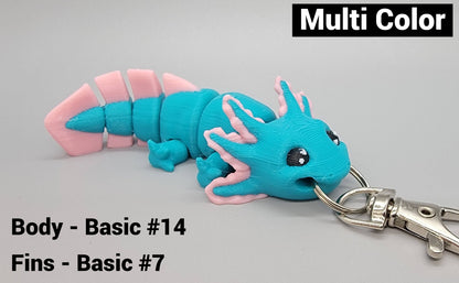 Mini Axolotl Fidget or Keychain
