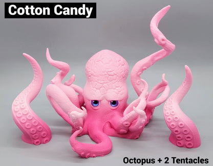 Custom Octopus Toothbrush Holder and Optional Tentacles
