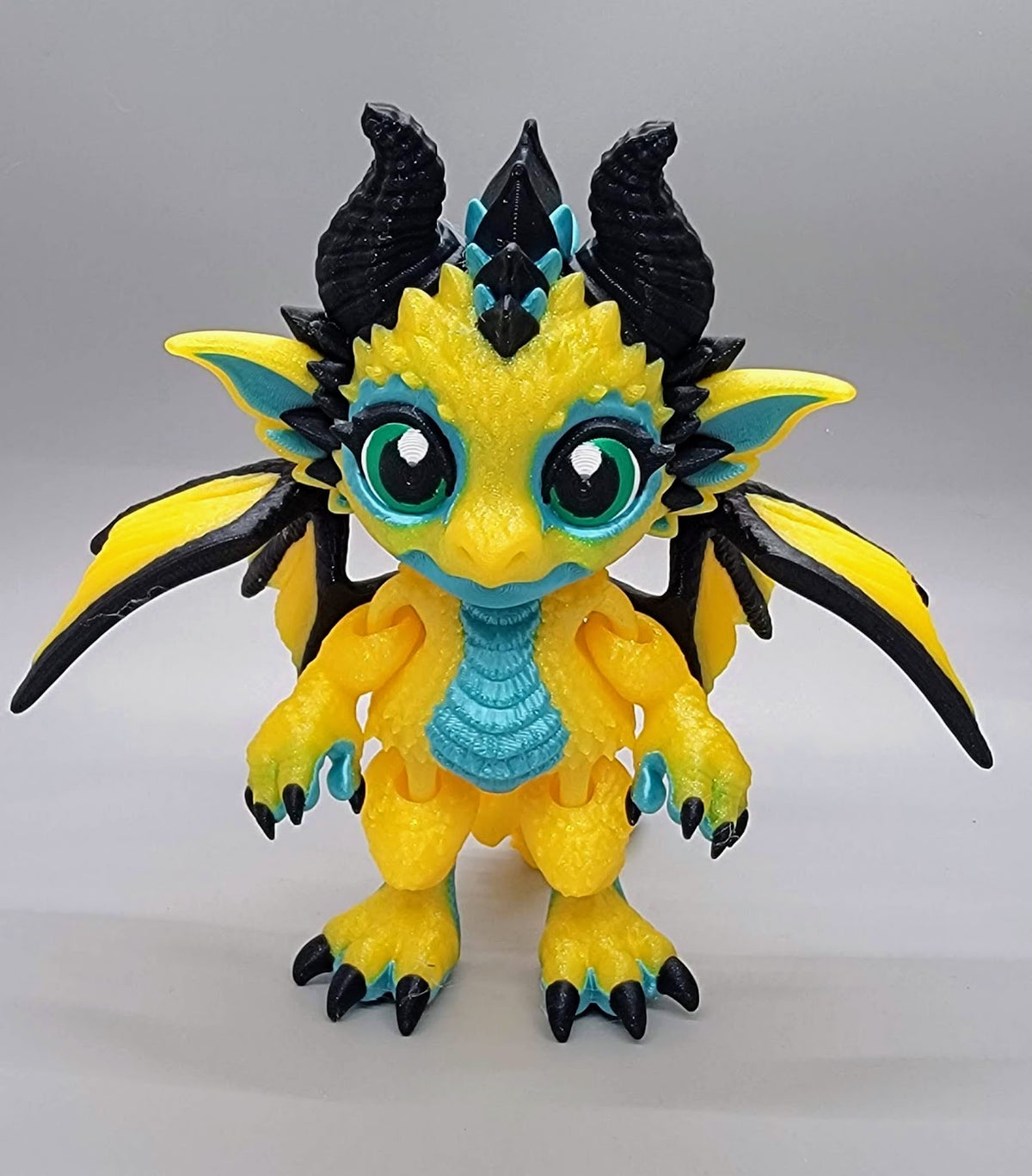 Custom Chibi Dragon Dolls - Articulated Toys
