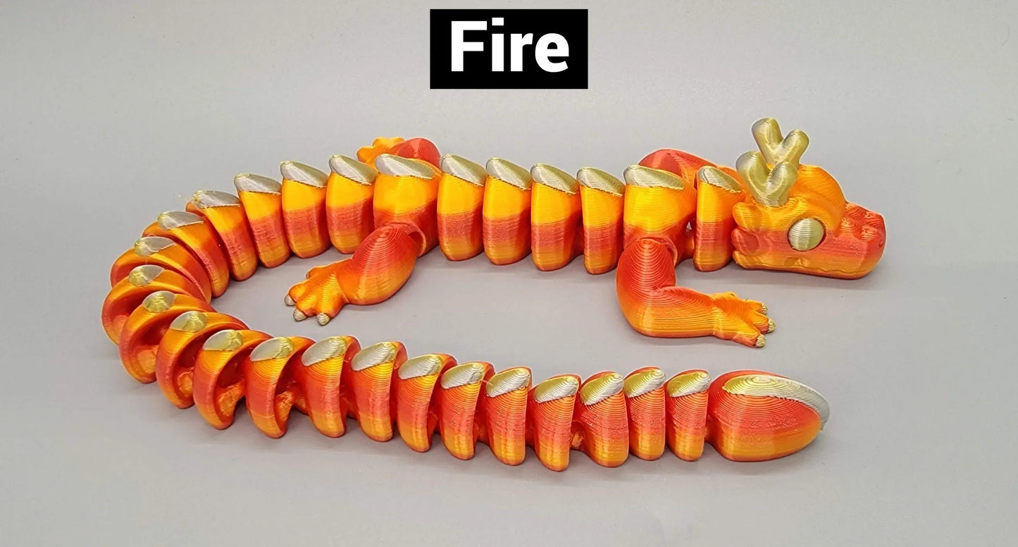 Ready to Ship Flexi Dragon Toys