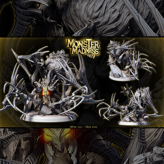 Alternate angle renders of Orina Weaver Spider Pose 1 displaying long spindly limbs and detailed chitin abdomen.