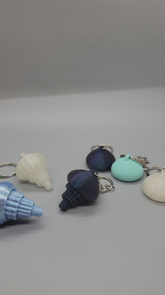 Jellyfish Fidget Keychain
