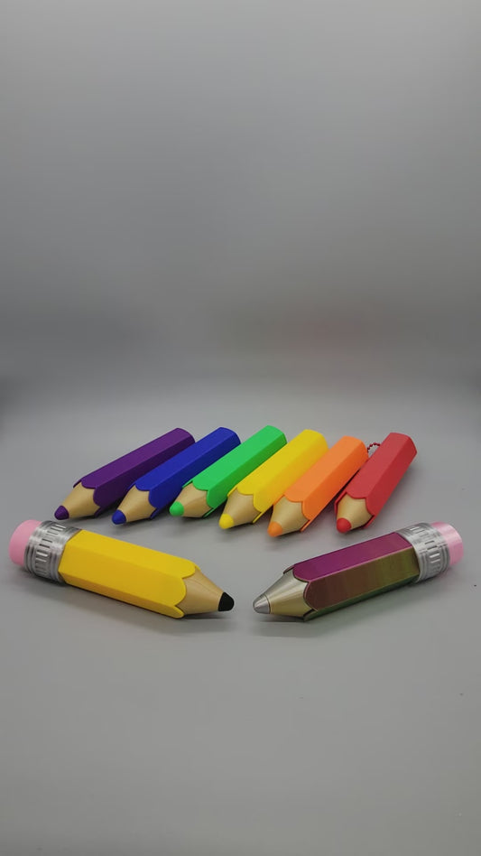 Pencil Clickers Custom Colors