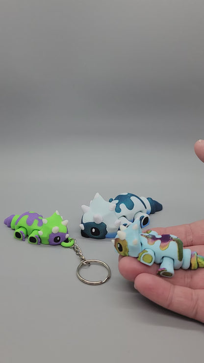 Custom Baby Triceratops Dino Toy