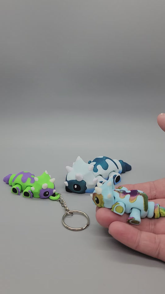 Custom Baby Triceratops Dino Toy