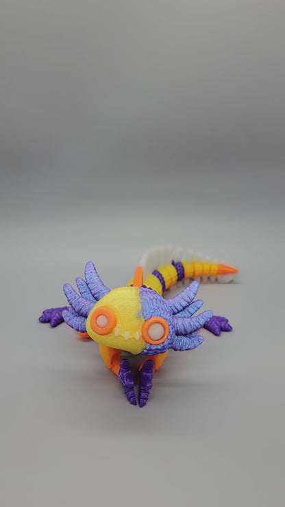 Twisty Stuffed Axolotl Toy