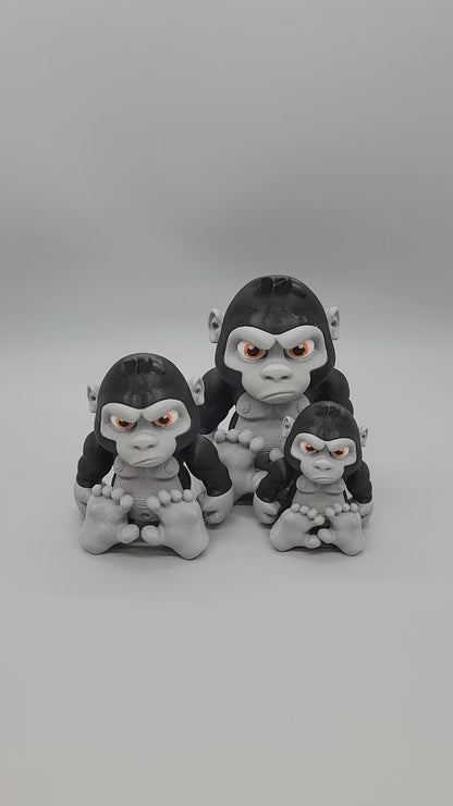 Articulated Baby Gorilla Toy