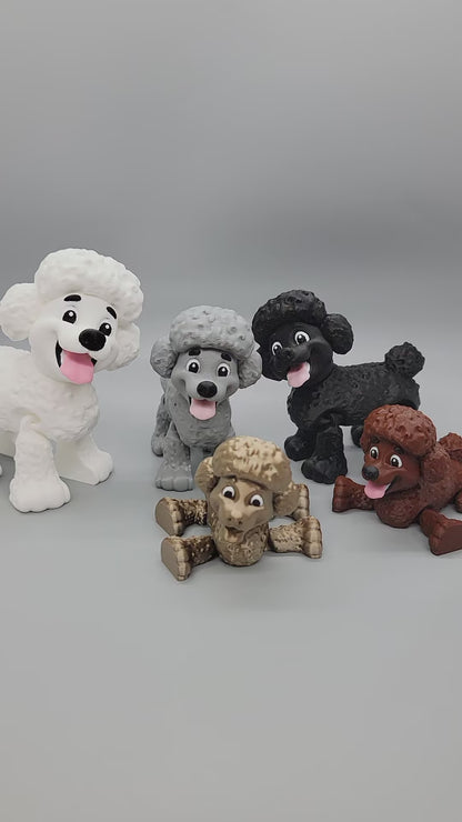 Ready to Ship Poodle Toy