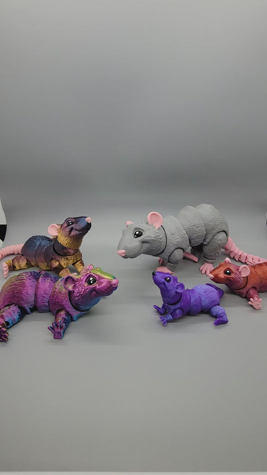 Articulated Rat Toy