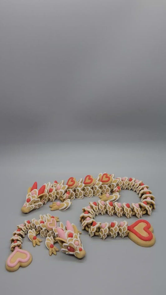 Heart Cookie Dragons