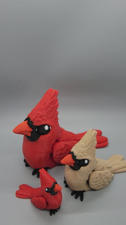 Cardinal Bird Toy