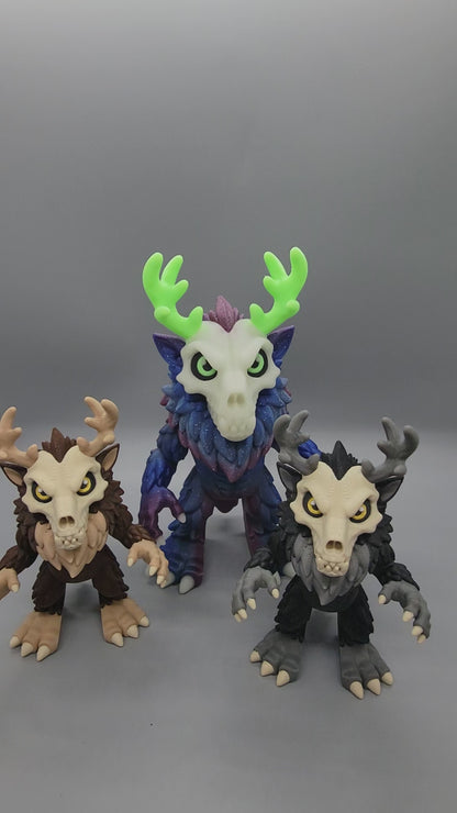 Chibi Wendigo – Articulated Toy
