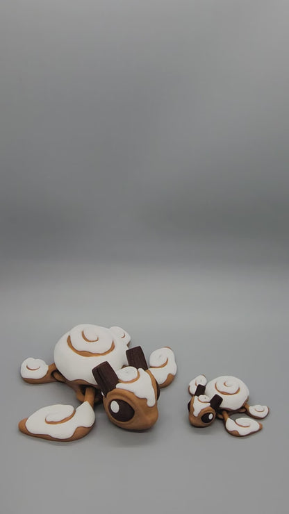Cinnaswirl Turtle Fidget