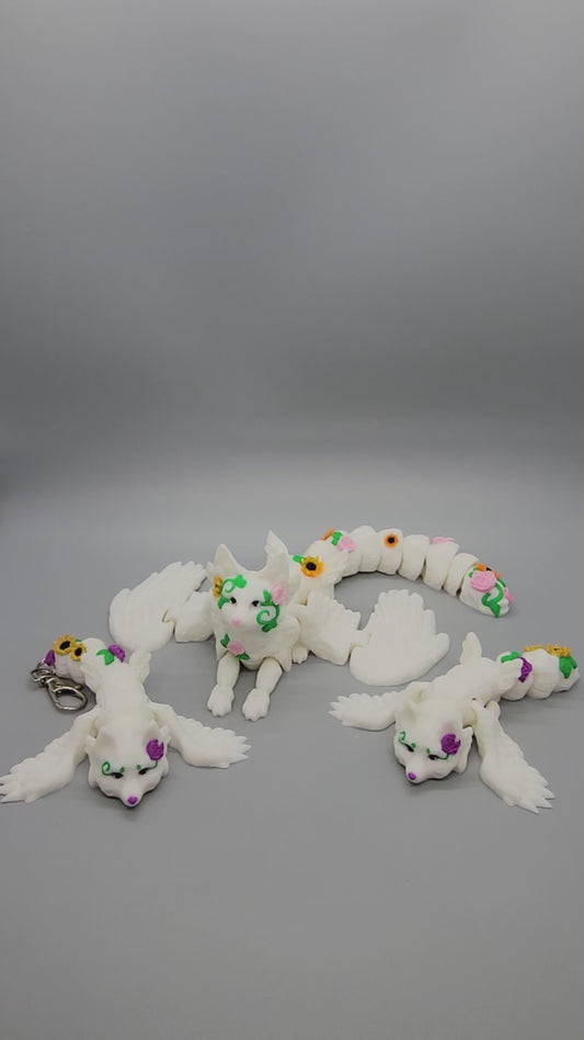 Winged Fae Fox Toy or Keychain