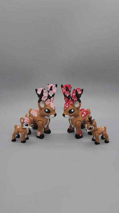 Cherry Blossom Deer Toy