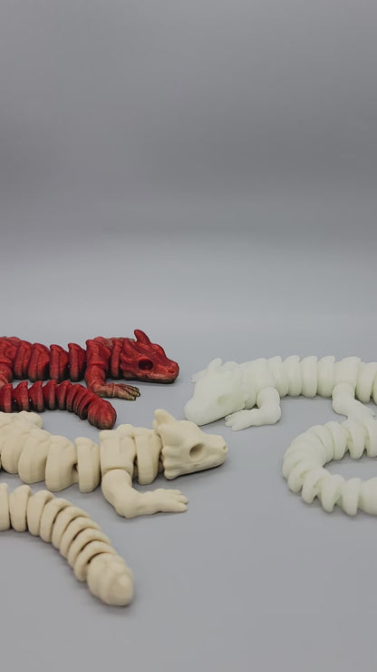 Flexi Skeleton Dragon Toy