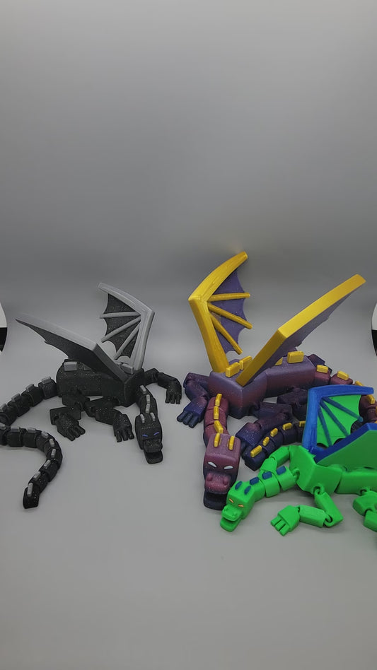Custom Blocky Dragon Toy