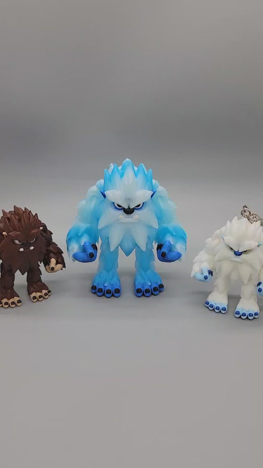 Yeti & Bigfoot Toy or Keychain