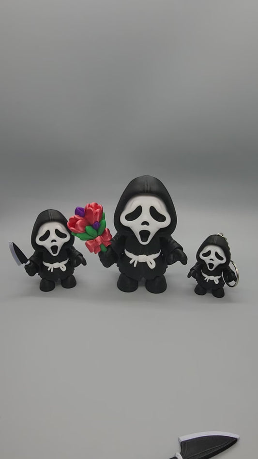 Chibi Ghostface Toy