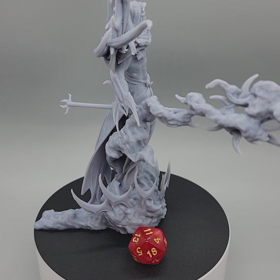 Supreme Cloud Giant by Mini Monster Mayhem, assembled and gaps filled – printed in Chitu Systems Conjure Rigid Resin - Gray