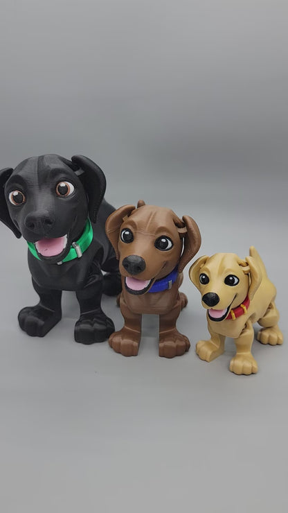 Juguete de cachorro de labrador