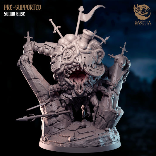 Revulsion 50mm horror miniature by Goetia Miniatures for TTRPGs, dark fantasy terrain, and tabletop boss monster encounters.