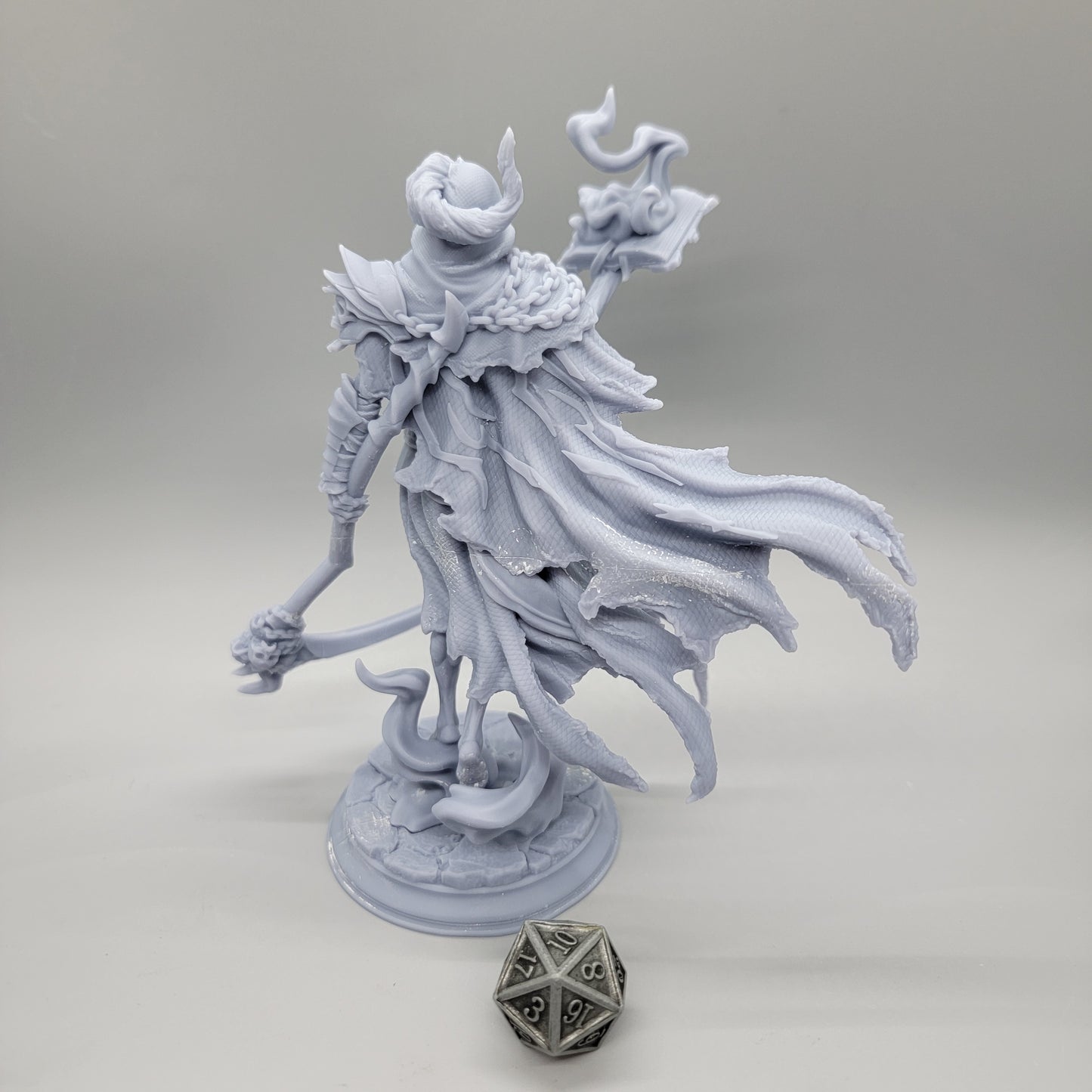 Siltharis - Lich of the Restless Grave Resin Miniature