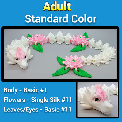 Articulated Serenity Lotus Dragon Toy