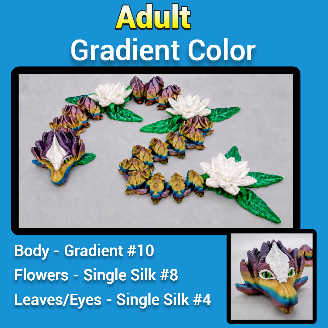 Articulated Serenity Lotus Dragon Toy