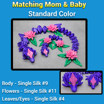 Articulated Serenity Lotus Dragon Toy