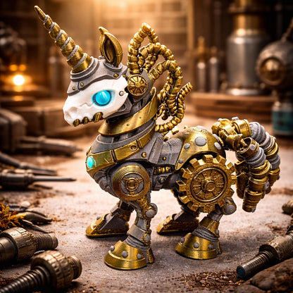 Twisty Steampunk Unicorn Toy