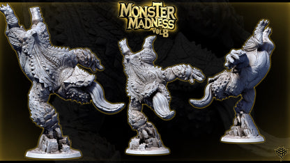 Studio render composite of Theodlash Pose 01 showcasing the dynamic upside-down attack angle.